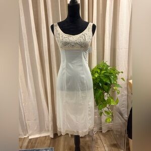 Harrison & Nickernick Cream Lace Chemise small